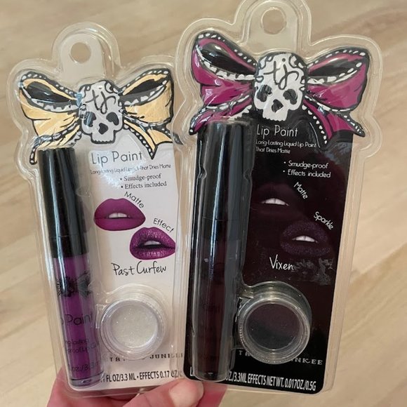Tattoo Junkee Makeup New 2 Tattoo Junkee Lip Paints W Sparkle